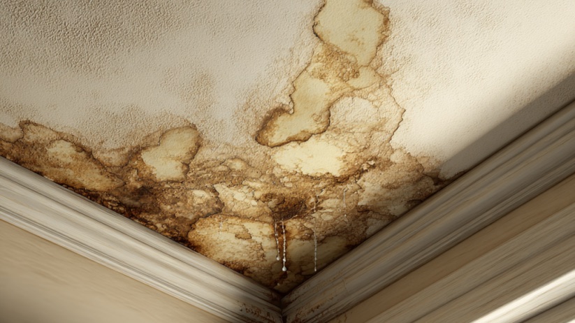 Water Stains on Your Ceiling? What They Reveal About Your Roof in Baltimore, MD